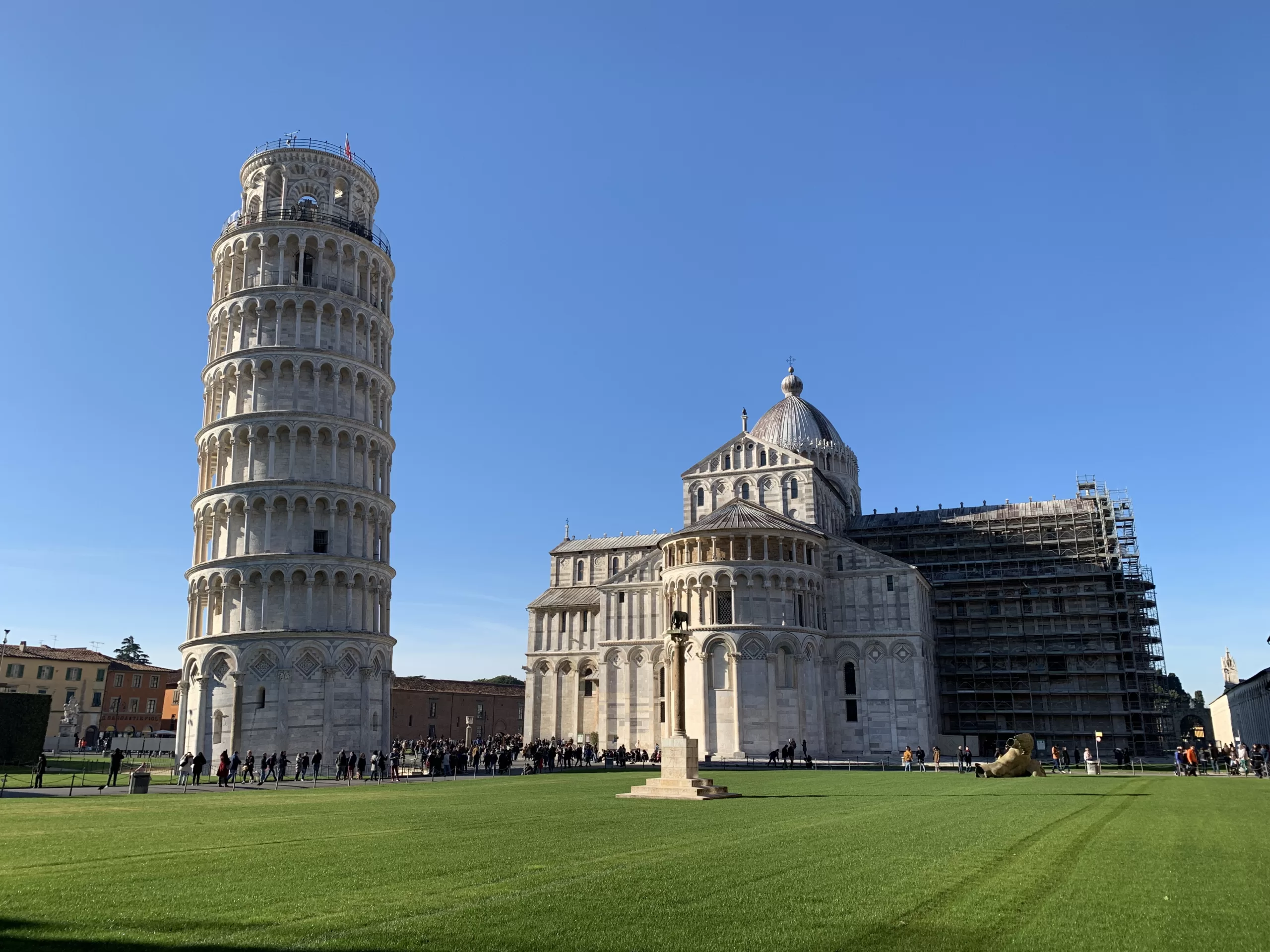Cover Image of website: Leaning Tower of Pisa, Italy
